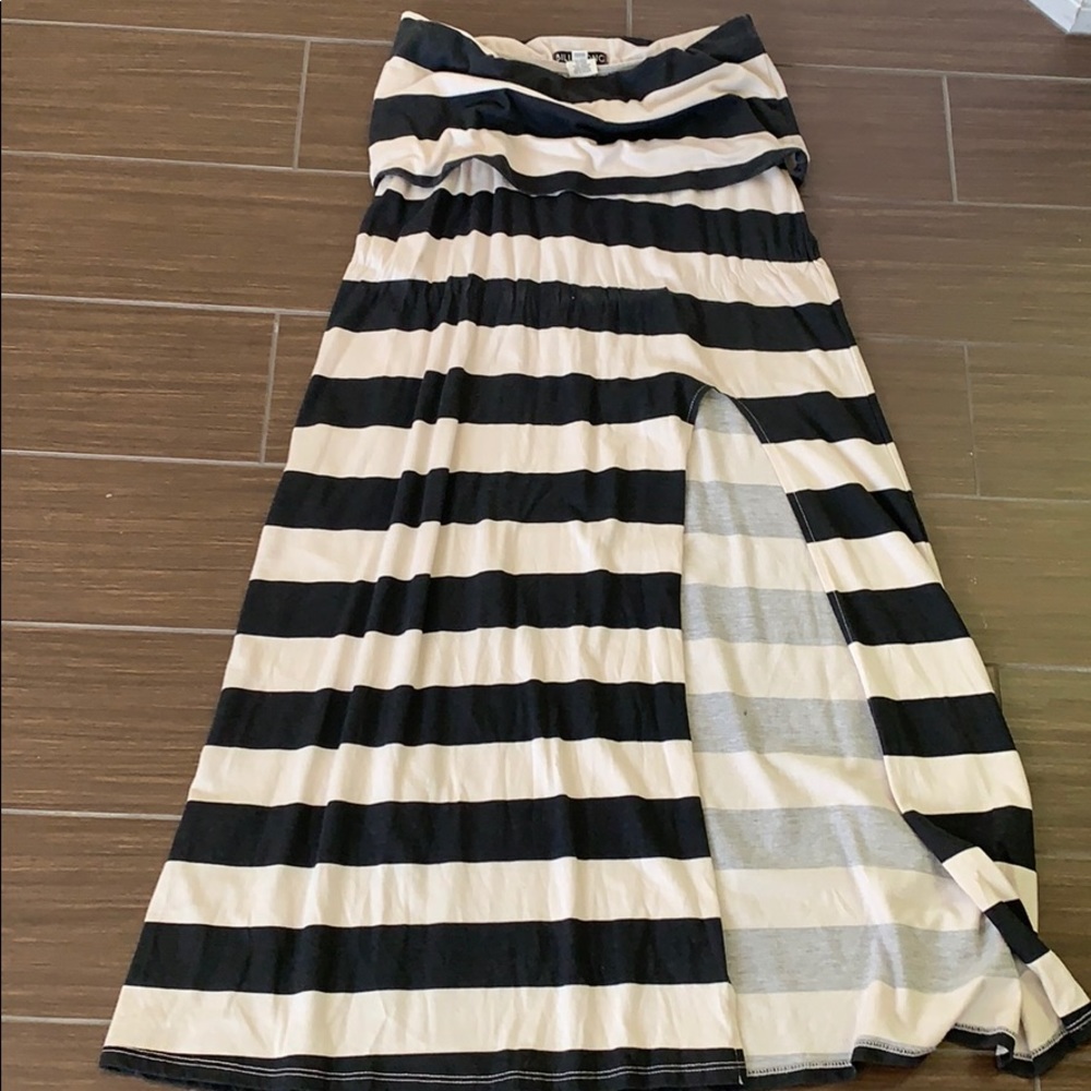 Billabong Strapless Summer Striped Dress